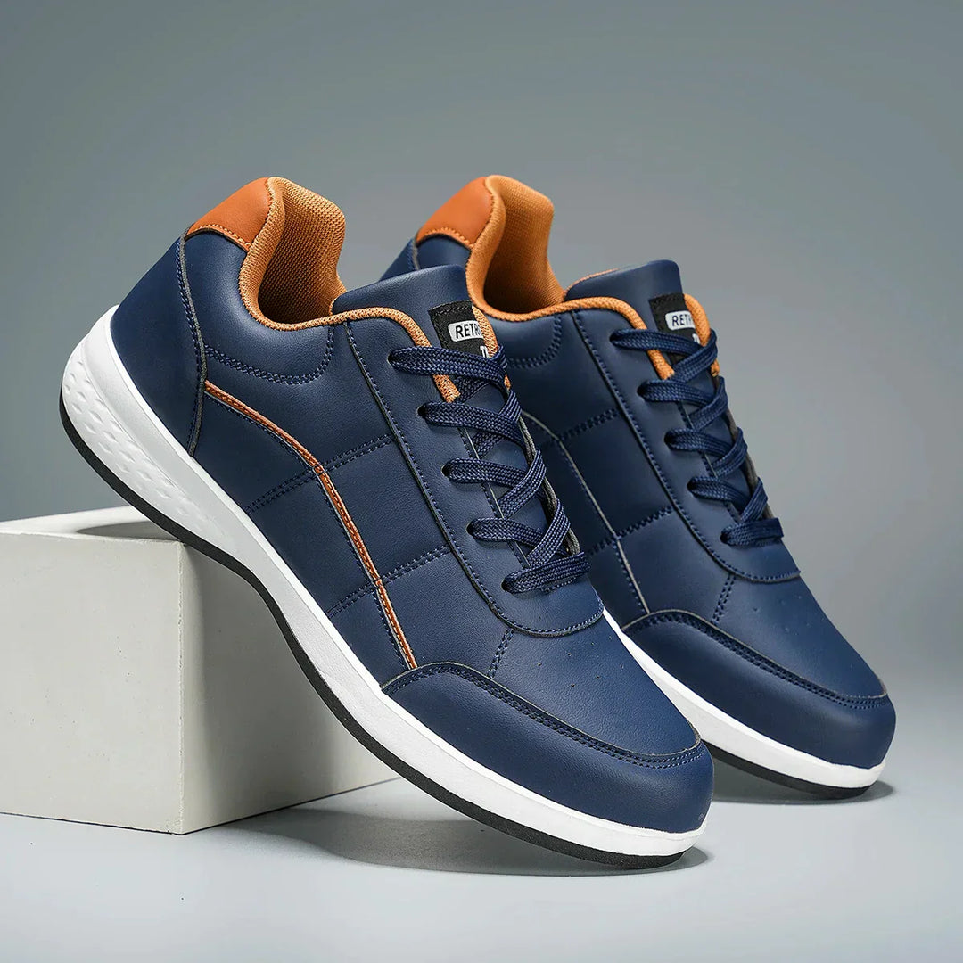 Stilfulde Lædersneakers